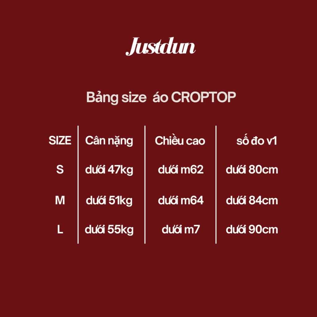 Áo thun croptop cộc tay nữ basic chất cotton mịn co giãn Justdun CT4 | BigBuy360 - bigbuy360.vn
