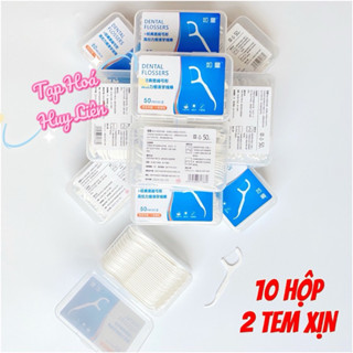  20 Hộp  1.000 Chiếc  Tăm Chỉ Nha Khoa Tiệt Trùng Hàng 2 Tem Loại Xịn  không phải hàng 1 tem  GIÁ SỈ 