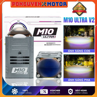 Đèn trợ sáng bi mini M10 ULTRA V2.0 28W mỗi bóng