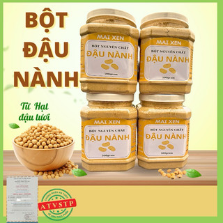 [3hộp] Bột đậu nành nguyên chất 100% Mai Xen tốt cho tim mạch, tăng size vòng 1, giảm cân, ngừa tiểu đường, loãng xương