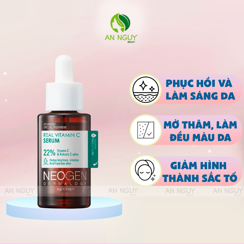 Tinh Chất Neogen Real Vitamin C 22% Vitamin C & Kakadu C-Plex Serum 32g