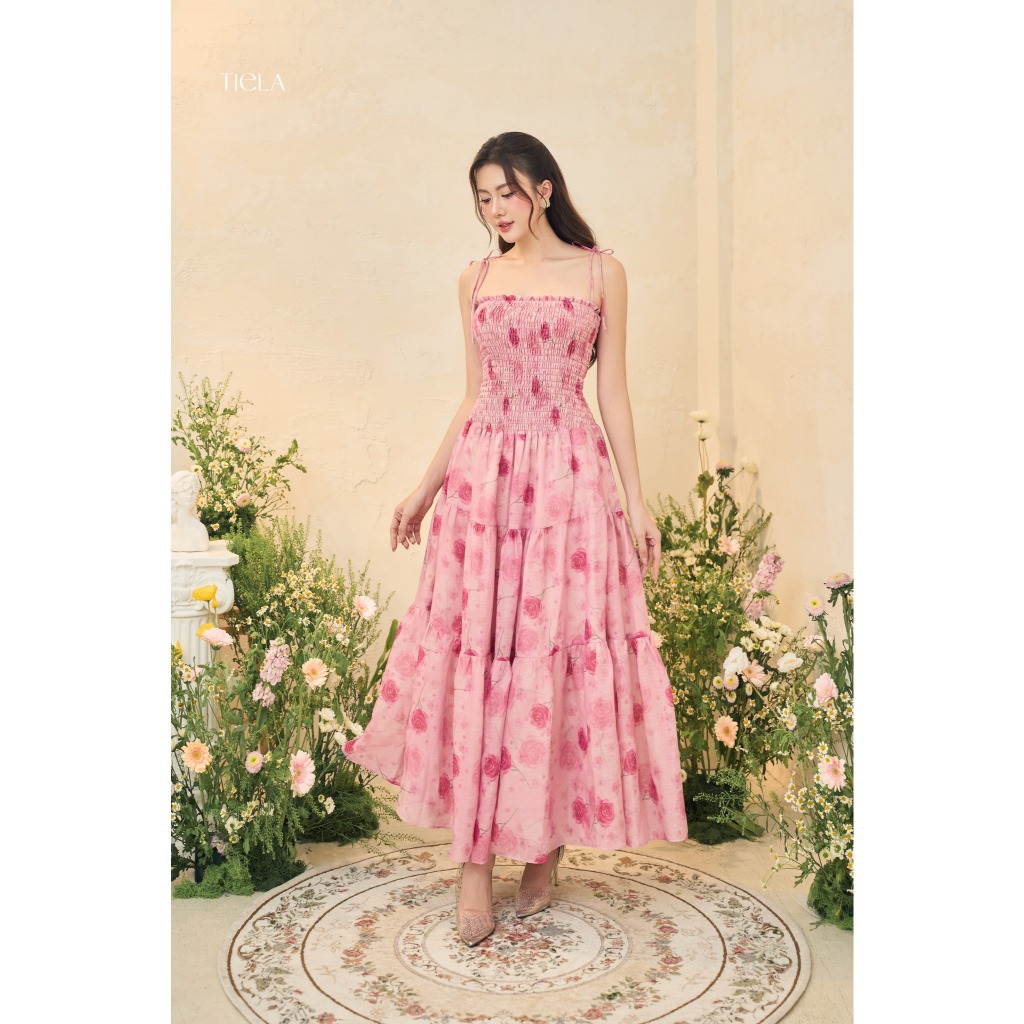 TIELA Đầm váy hoa dài -Hannah Dress | BigBuy360 - bigbuy360.vn