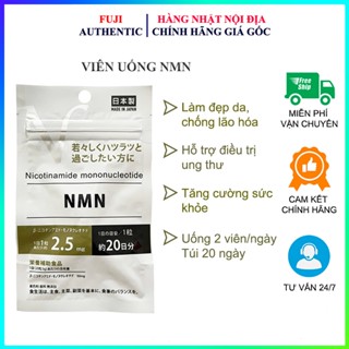 Viên uống NMN đẹp da chống lão hóa túi 20 ngày Nhật Bản