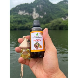 Tinh dầu sả Java 100ml -500ML HLinh - Xông phòng đuổi muỗi, côn trùng, khử mùi hôi / Tặng vỏ lọ treo xe