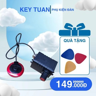 Mic thạch anh đàn Sến - Kìm - Nguyệt - Tranh có chiết áp âm lượng - tiếng hút mạnh ấm bass nhiều
