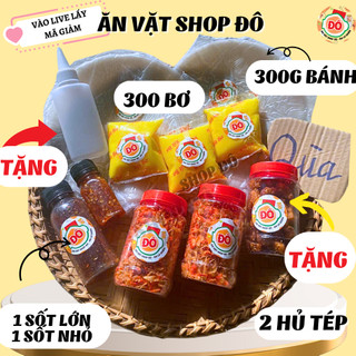   COMBO99 TẶNG TÓP MỠ   Bánh Tráng Phơi Sương Muối Tép Hành 300g bơ + 2TÉP HÀNH - 300g bánh ăn vặt shop đô 