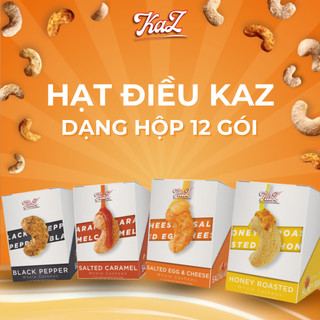   Gói 35gr  Snack Hạt Điều KAZ Giòn Tan Nhiều Vị Lựa Chọn 