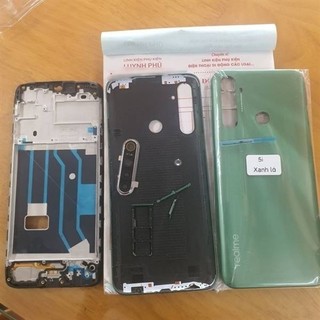 Vỏ realme 5i có khay sim kính camera BAO TEST