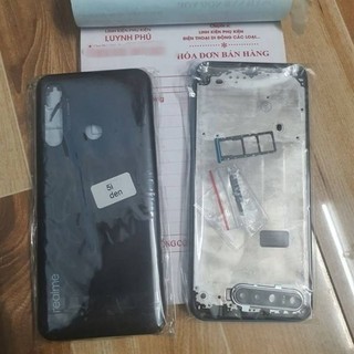 Vỏ realme 5i có khay sim kính camera BAO TEST