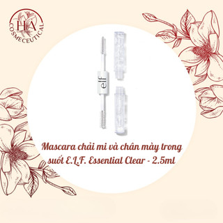 [BILL US] Mascara Chải Mi Và Chân Mày Trong Suốt e.l.f Essential Clear Brow & Lash Mascara ELF