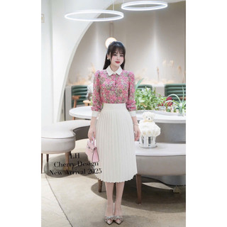 Chân váy dập ly