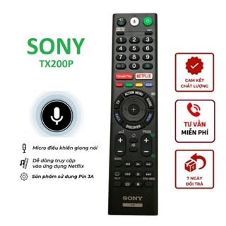 Điều khiển tivi Sony giọng nói, remote sony TX200P voice - Hàng mới100%,BH đổi mới, mót bấm từ xa tv so ny tx310p tx300p