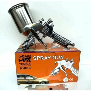Súng phun sơn Yunica K888 chuyên phun Pu, gỗ, phun kim loại
