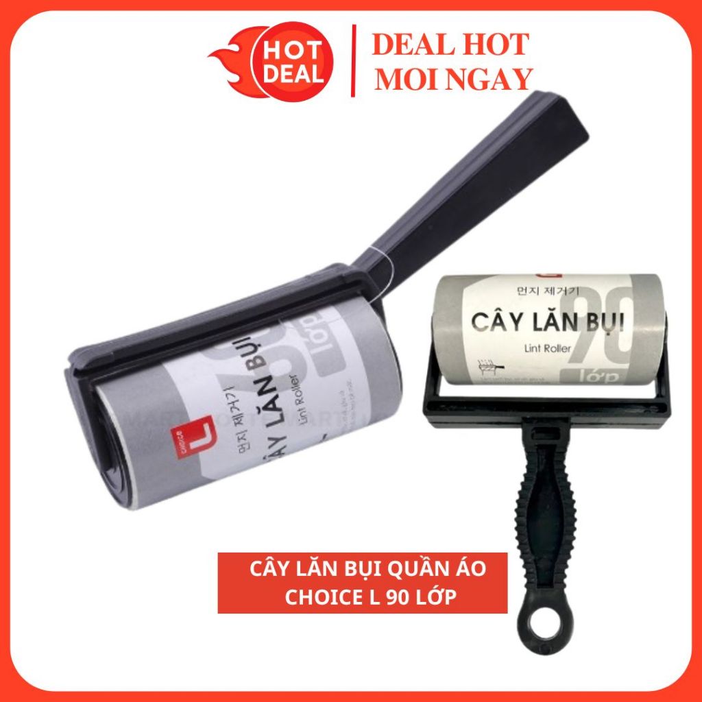 Cây Lăn Bụi Quần Áo Choice L 90 Lớp