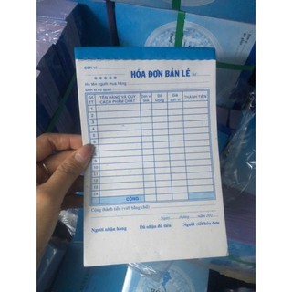 Hóa đơn bán lẻ -1 liên / 2 liên