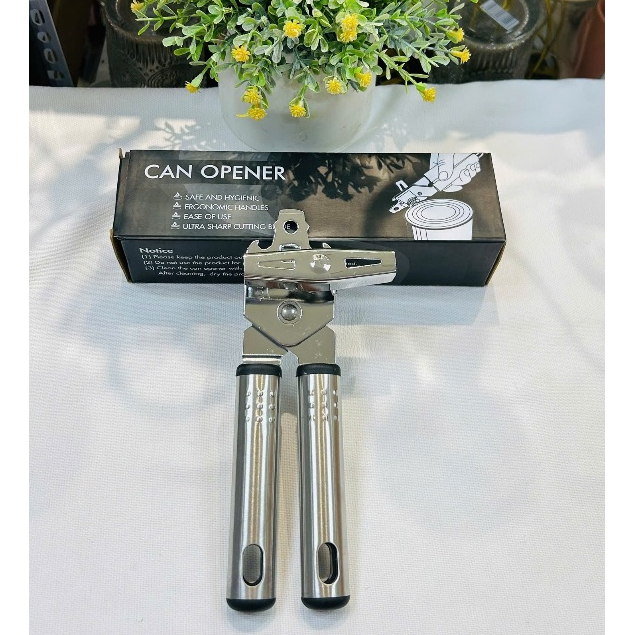 Dụng cụ mở nắp lon hộp sữa đặc ông thọ bằng inox Loại Đẹp không gỉ chất lượng , Dụng cụ khui hộp CAN OPENER