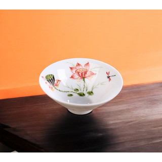 Chén Nón Sứ Cảnh Đức , Chén Uống Trà , Chén Sứ Bạch Định