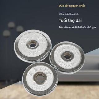 Cặp bánh tạ Cliff 5kg 3kg 2kg 1kg mạ trắng inox nhập khẩu