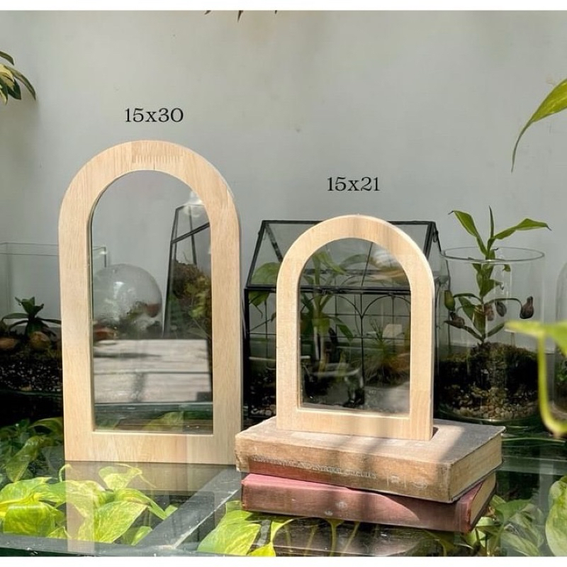 KHUNG ẢNH GỖ - Giá xưởng, KHUNG TRANH, KHUNG HÌNH, KHUNG ẢNH VÒM GỖ treo tường 2 mặt mica trong