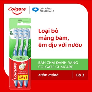  Bộ 3 bàn chải Colgate chăm sóc nướu 