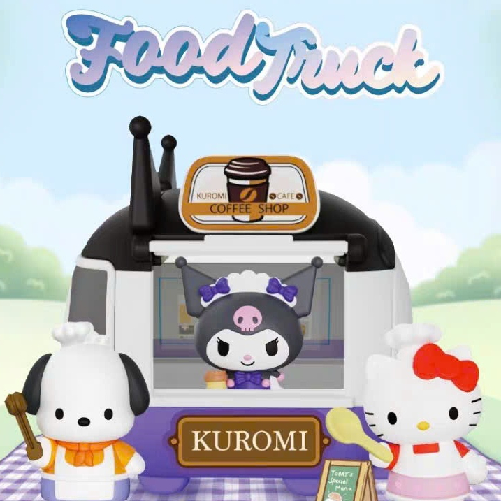 [LIOH TOY] Blindbox Food Truck & The Claw Sanrio Characters - Mô hình Xe đồ ăn & Máy gắp thú Sanrio