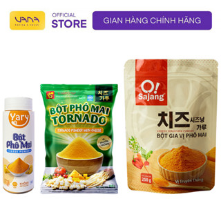 BỘT PHÔ MAI SAJANG HQ, TORNADO MẶN NGỌT LẮC KHOAI TÂY, GÀ RÁN, BÁNH GẠO, ĐỒ CHIÊN, LÀM SỐT PHOMAI THƠM NGON, BỔ DƯỠNG