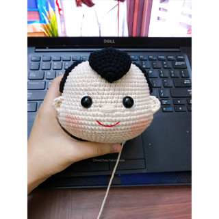 Búp bê len nhồi bông handmade  - Thần đồng đất việt (23cm)