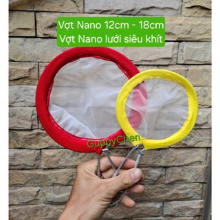 Vợt nano 10cm phiên bản mini cho cá cảnh