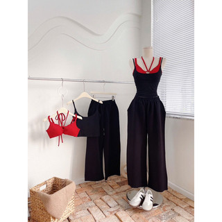 SÉT ÁO 2 DÂY MIX CÚP NGỰC 3 MÓN