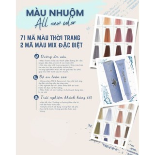 Thuốc Nhuộm Tóc POLAN 2025 Mới (Nội Địa Trung) | Made in China | 90ml