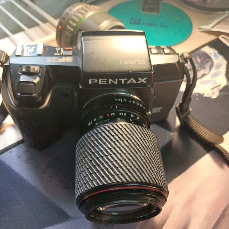 Pentax SFX | lens 70-210mm 1:4-5.6 máy ảnh phim cực đẹp