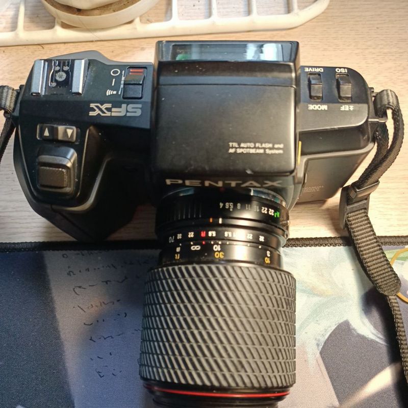 Pentax SFX | lens 70-210mm 1:4-5.6 máy ảnh phim cực đẹp - Ống kính pentax