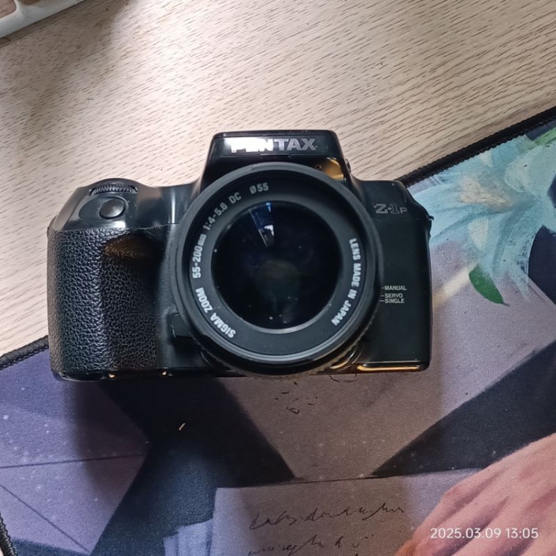 máy ảnh phim pentax z1p và lens sigma 55-200 hoạt động tốt - Ống kính pentax