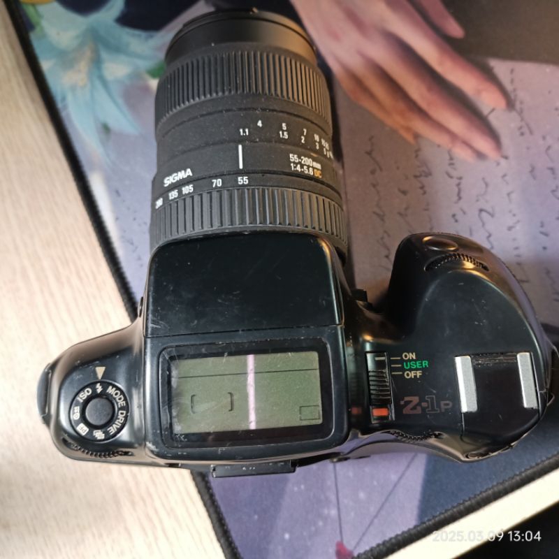 máy ảnh phim pentax z1p và lens sigma 55-200 hoạt động tốt - Ống kính pentax