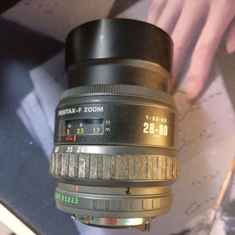 máy ảnh phim pentax z1p và lens sigma 55-200 hoạt động tốt - Ống kính pentax