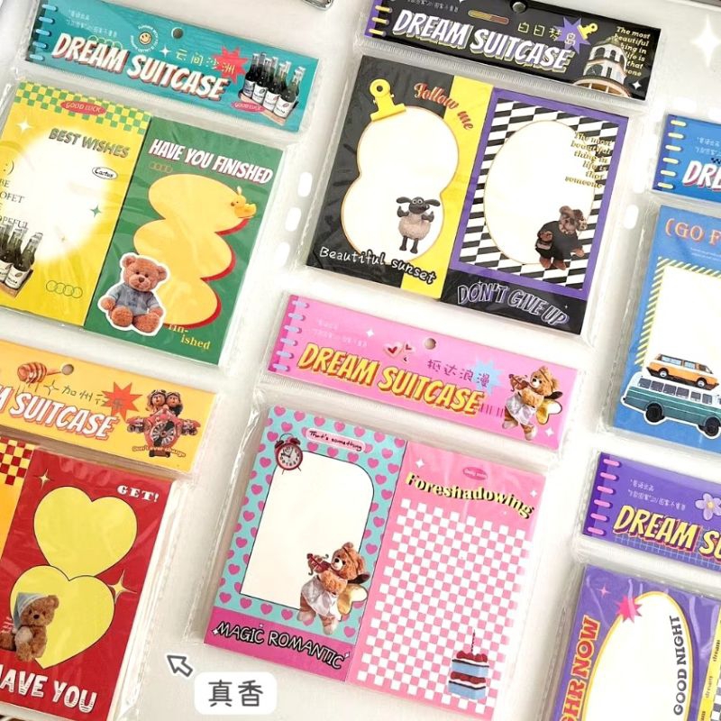 [ Note xé không keo] Pack 160 tờ note xé không keo, note ghi chú cám ơn dạng dài siZe 7,5*11