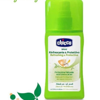 [Chính hãng]. XỊT BẢO VỆ DA CHIẾT XUẤT TINH DẦU TỰ NHIÊN (THAY XỊT XUA MUỖI) CHICCO NATỦRAL 100ml