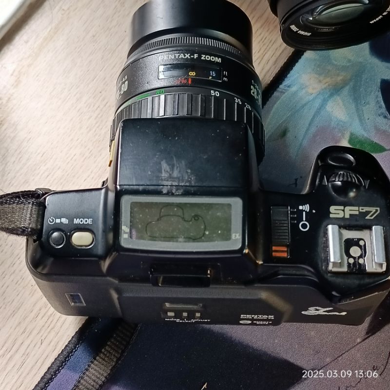 Máy ảnh Film Pentax SF7 và lens 28-80mm - Ống kính pentax