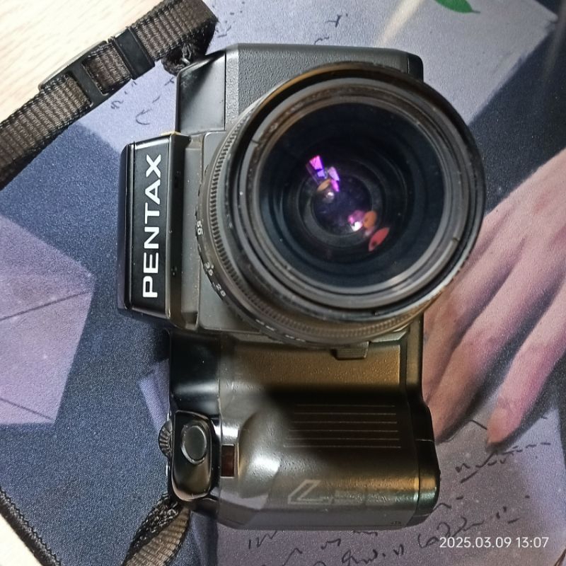 Máy ảnh Film Pentax SF7 và lens 28-80mm - Ống kính pentax