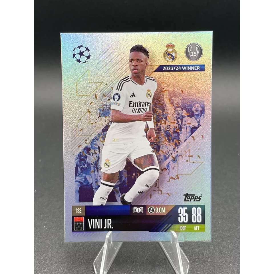 Thẻ Vinicius Jr Match Attax 2024/2025 (Real Madrid) (24/25)