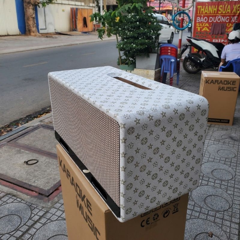 Vỏ Loa Kéo Bass 20 Đôi_Bọc Da_Lắp Mạch Có Kích Thước Như Mạch K10, K18...