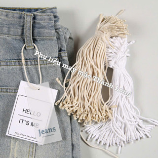 [Bịch 1000 sợi] Dây Treo Quần Áo Cao Cấp - Dây Treo Cotton Dài 20cm