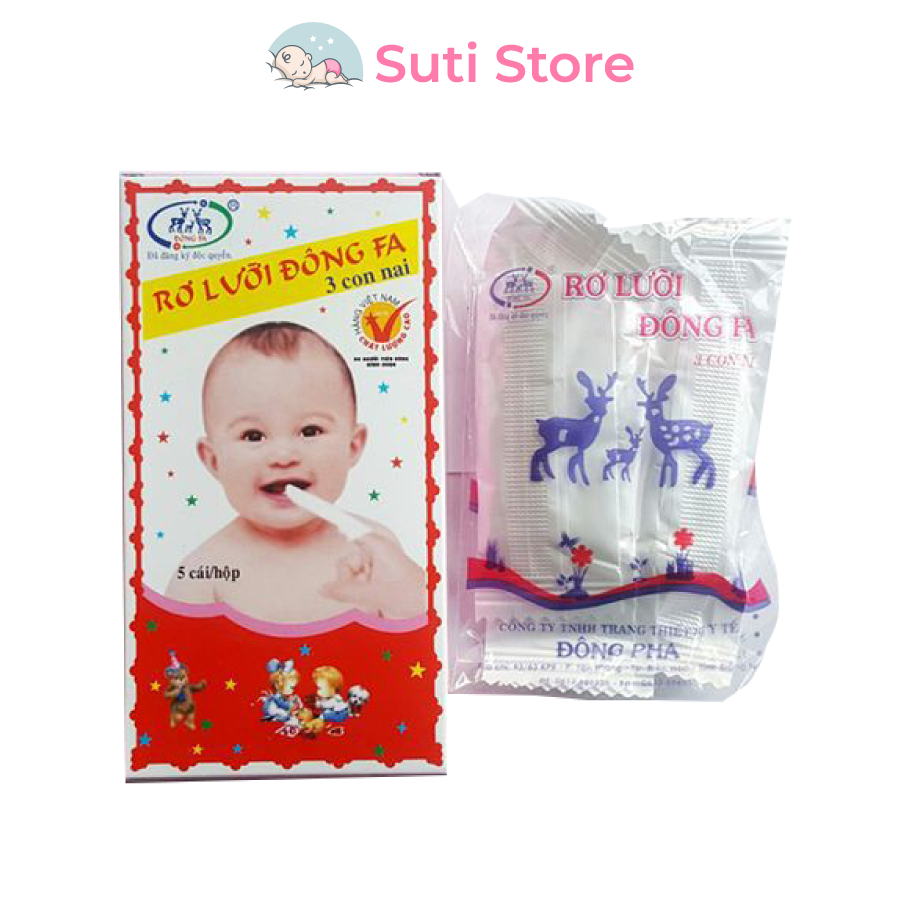 combo 10 hộp rơ lưỡi Đông Pha (50 cái)