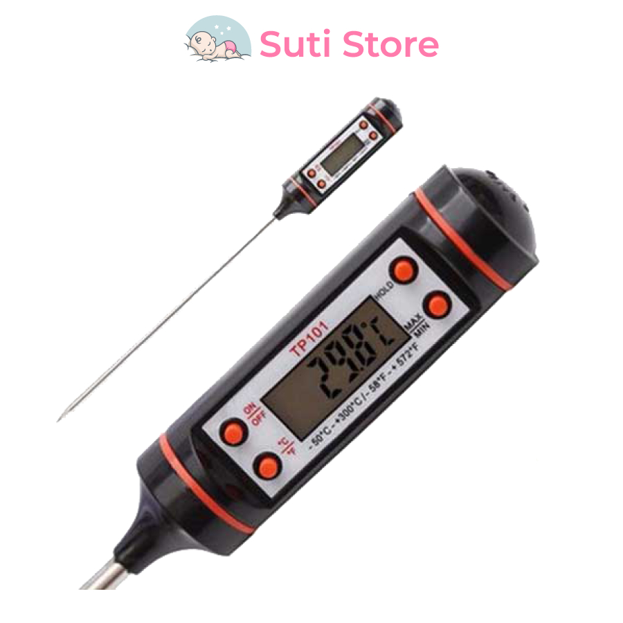 Que, Dụng cụ đo nhiệt độ sữa, nước, thức ăn cho bé
