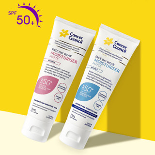 Kem Chống Nắng Cancer Council Face Day Moisturizer Dưỡng Ẩm Dành Cho Da Mặt SPF50+ 75ml【Gửi hàng từ Việt Nam 
