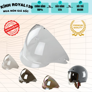  {HÀNG HOT} Kính thay thế cho nón Royal M139 M239 - Chính hãng Royal - Kính nhìn rõ nét không bị ảo - Kính chất lượng 
