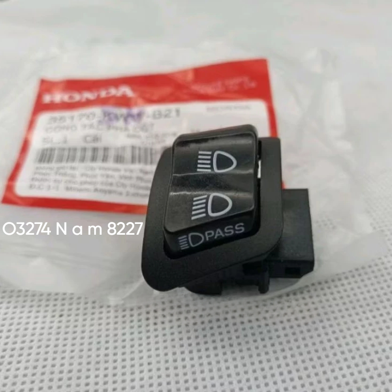 Nút công tắc Passing, pha cos xe WAVE, FUTURE 125... zin
