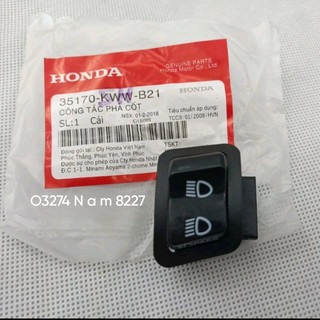 Nút công tắc Passing, pha cos xe WAVE, FUTURE 125... zin