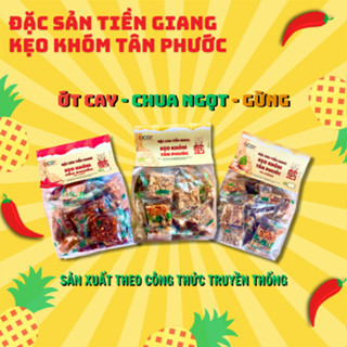 (ĐỦ VỊ) Kẹo khóm Tân Phước - Đặc sản Tiền Giang - Thơm ngon chuẩn vị truyền thống