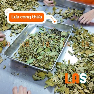 Lá giang khô sấy lạnh đã lựa cành, cọng thừa - Gói hút chân không 200gr, 500gr | LAS